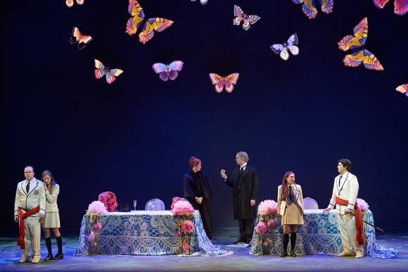 1372 - Scene from Act 2 - Lovers, Despina and Don Alfonso