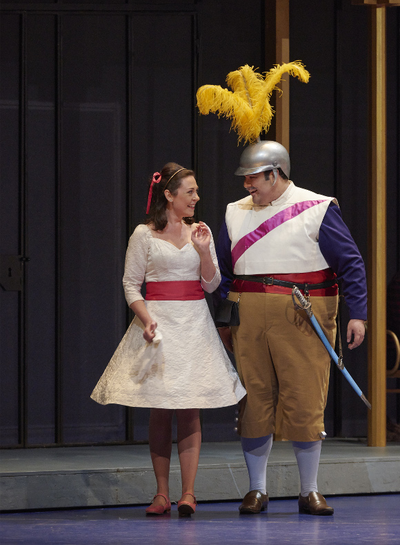 3047 – Charlotte Burrage as Rosina and Andrew Haji as Count Almaviva in the Ensemble Studio performance of the Canadian Opera Company’s production of The Barber of Seville, 2015. Conductor Rory Macdonald, director Joan Font, set and costume designer Joan Guillén, choreographer Xevi Dorca and lighting designer Albert Faura. Photo: Michael Cooper Michael Cooper Photographic Office- 416-466-4474 Mobile- 416-938-7558 66 Coleridge Ave. Toronto, ON M4C 4H5