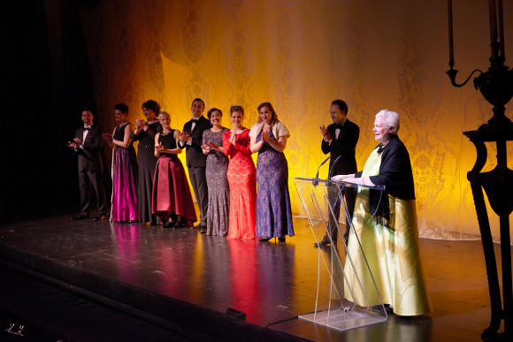 The Lieutenant Governor with the contestants