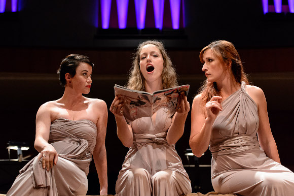 GGS Opera 2015 Berio Folk Songs; photo Stuart Lowe