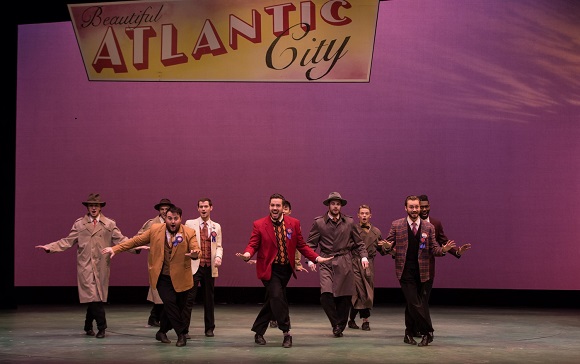 Cairns cast Men's chorus Act 1