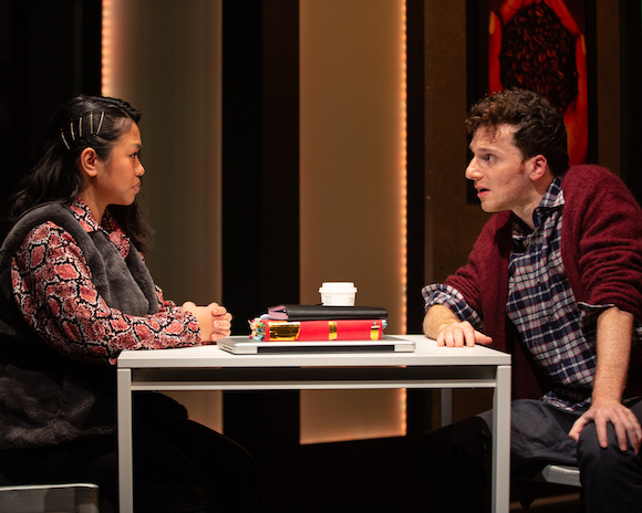 athena kaitlin trinh and Nabil Traboulsi in GLORIA_photo by Jeremy Mimnagh