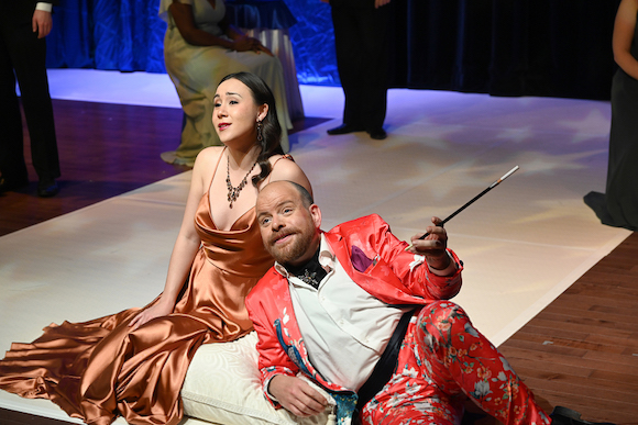 Andrea Nunez as Adele and Gregory Finney as Orlofsky