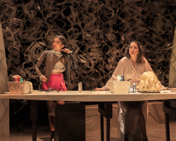 (l-r) Mirabella Sundar Singh, Zorana Sadiq - photo by Jeremy Mimnagh