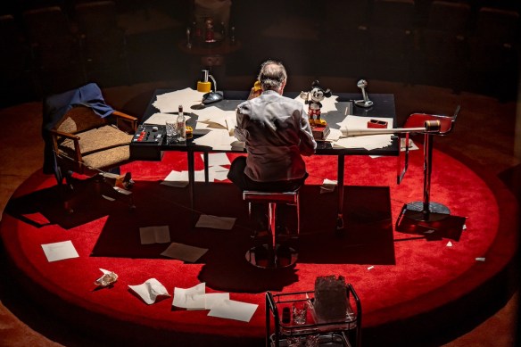 Death of Walt Disney 10. Diego Matamoros. Lighting by Nick Blais. Set by Anahita Dehbonehie. Costumes by Niloufar Ziaee. Photo credit Dahlia Katz