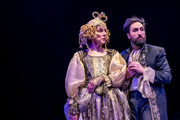 Nancy Palk and Farhang Ghajar in Mad Madge - Photo by Dahlia Katz